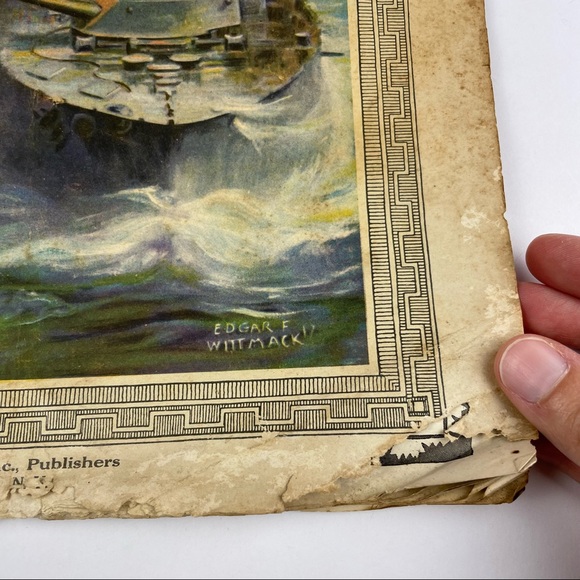 Vintage Scientific American Naval Number March 3, 1917 Edgar Wittmack - Picture 5 of 9